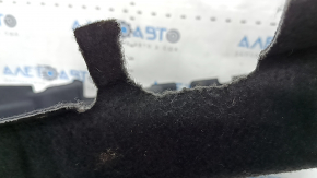The Mercedes GLC 20-22 trunk liner is worn and needs cleaning.