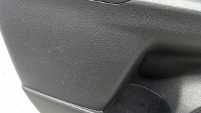 Door trim panel rear left Toyota Prius 50 16-22 black, black insert, armrest leather black, scratches