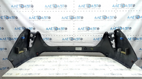 Bare rear bumper for Toyota Prius 50 16-18 with parking sensors, black, scratches