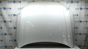 Volvo XC90 16-25 aluminum hood, type 1, white 707, dented, bumps