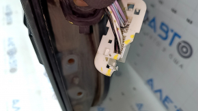 Rear right door assembly for Toyota Prius 50 16-18 black 218, scratches, dents, broken connector
