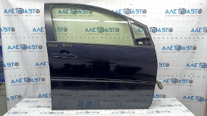 Front right door assembly for Toyota Prius 50 16-18 black 218, scratches, dent