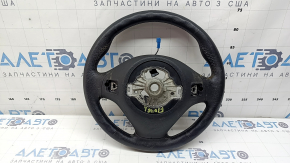 Bare steering wheel BMW 3 F30 12-18 black leather, Sport, with heated paddle shifters, with buttons and trim, worn, scratches