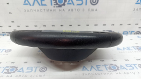 Bare steering wheel BMW 3 F30 12-18 black leather, Sport, with heated paddle shifters, with buttons and trim, worn, scratches