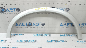 Rear right fender arch trim Volvo XC90 16-26 type 1, white, scratches, broken guide