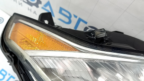 Left front headlight assembly for Volvo XC90 16-17 LED, polished, web-like
