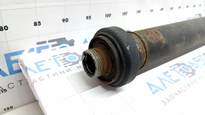 Cardan shaft driveshaft BMW 3 F30 16-18 RWD PHEV, microcracks on the suspension bearing, microcracks on the coupling, rusty