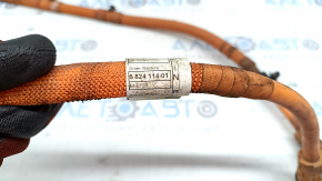 High-voltage wiring for the inverter-charger of the BMW 3 F30 17-18 PHEV