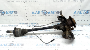 Rear left axle with hub for BMW 3 Series F30 12-18 with cover, RWD, PHEV, with drive, hub and ABS sensor, rusty
