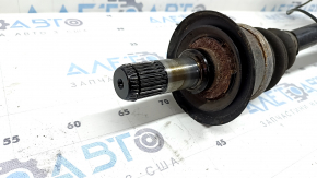 Rear left axle with hub for BMW 3 Series F30 12-18 with cover, RWD, PHEV, with drive, hub and ABS sensor, rusty