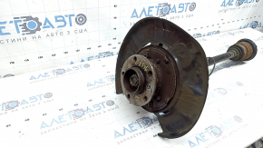 Rear right axle with hub for BMW 3 Series F30 12-18 with cover, RWD, PHEV, with drive, hub and ABS sensor, rusty