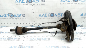 Rear right axle with hub for BMW 3 Series F30 12-18 with cover, RWD, PHEV, with drive, hub and ABS sensor, rusty