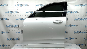 Volvo XC90 16-26 keyless front left door assembly, white 707, under camera, bumps, dent, markings on glass