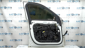 Volvo XC90 16-26 keyless front left door assembly, white 707, under camera, bumps, dent, markings on glass