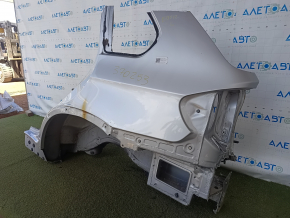 BMW X5 E70 07-13 rear left quarter wing sawed off, silver, with bumps