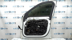 Volvo XC90 16-26 keyless front right door assembly, white 707, with camera, bumper, markings on the glass