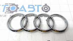 Emblem badge radiator grille Audi A6 C7 16-18 rest