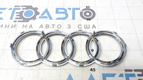 Emblem badge radiator grille Audi A6 C7 16-18 rest