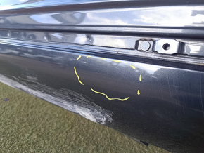 Metal roof for a 2020 Mitsubishi Outlander with panoramic windows, sawed off, dents, and bumps.