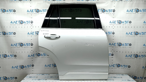 Volvo XC90 16-26 keyless rear right door assembly, tinted, white 707, dents, markings on the glass