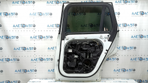 Volvo XC90 16-26 keyless rear right door assembly, tinted, white 707, dents, markings on the glass