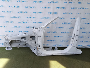 Volvo XC90 16-26 front left quarter panel sawed off, with B-pillar, white