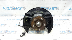 Front left axle hub for Honda CRV 20-22 hybrid with housing and ABS sensor, broken bolt, drilled hole, filed down