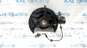 Front left axle hub for Honda CRV 20-22 hybrid with housing and ABS sensor, broken bolt, drilled hole, filed down