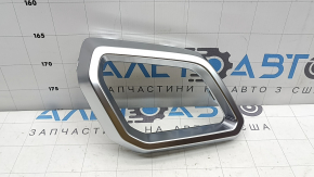 Honda CRV 23-24 HEV right front bumper lip trim, chrome
