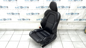 Volvo XC90 16-17 driver's seat with airbag, electric, heated, black nappa leather, R-Design, dented, worn