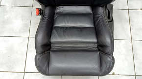 Volvo XC90 16-17 driver's seat with airbag, electric, heated, black nappa leather, R-Design, dented, worn