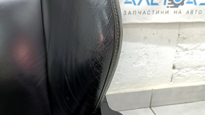 Volvo XC90 16-17 driver's seat with airbag, electric, heated, black nappa leather, R-Design, dented, worn