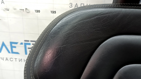 Volvo XC90 16-17 driver's seat with airbag, electric, heated, black nappa leather, R-Design, dented, worn