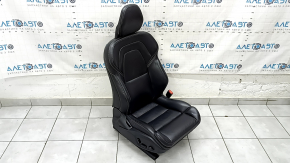 Volvo XC90 16-17 passenger seat with airbag, electric, heated, black nappa leather, R-Design, dented, scratched