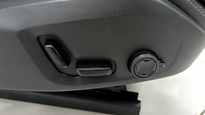 Volvo XC90 16-17 passenger seat with airbag, electric, heated, black nappa leather, R-Design, dented, scratched