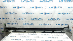 Left side sill for Volvo XC90 16-26 with seal, white, scratches, tear, worn, loose fasteners