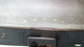 Left side sill for Volvo XC90 16-26 with seal, white, scratches, tear, worn, loose fasteners