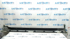 Right threshold Volvo XC90 16-26 with seal, white, scratches, worn