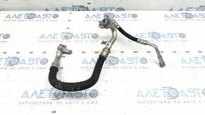 Air conditioning hose compressor-heater first BMW F30 16-18 PHEV under R1234YF