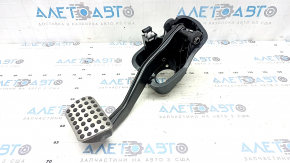 Mercedes GLC 16-22 brake pedal with chrome trim and sensor, worn