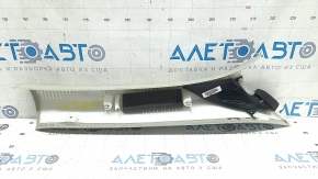 Upper left front pillar trim Volvo XC90 16-26, gray, for cleaning