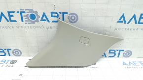 Left rear upper rear pillar trim Volvo XC90 16-26, gray, with plug, scratches