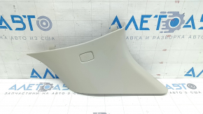 Volvo XC90 16-26 right rear pillar trim, gray, with plug, worn