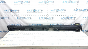 Left threshold for Toyota Prius 50 16-22, black, scratches, missing fragment, broken fasteners