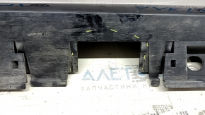 Left threshold for Toyota Prius 50 16-22, black, scratches, missing fragment, broken fasteners