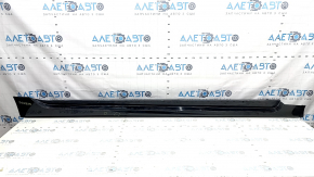 Right threshold for Toyota Prius 50 16-22, black, scratches, broken mount