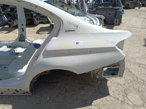 Quarter wing rear left BMW 3 F30 4d 12-18 PHEV on the body, white