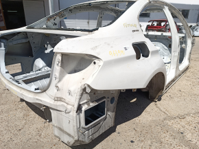Quarter wing rear right BMW 3 F30 12-18 PHEV on the body, white, dent, bumps