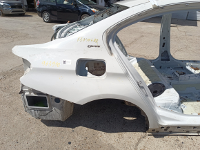 Quarter wing rear right BMW 3 F30 12-18 PHEV on the body, white, dent, bumps