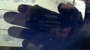 Naked trunk door with glass for Toyota Prius 50 16-18 black 218